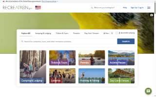 Recreation Complex website