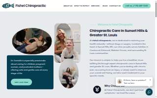 Fishel Chiropractic of Webster Groves website
