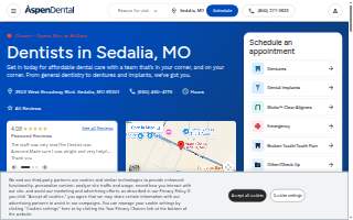 Aspen Dental - Sedalia website