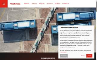 Westwood Family Dental website