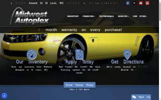 Midwest Autoplex website