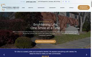 Crafting Smiles website