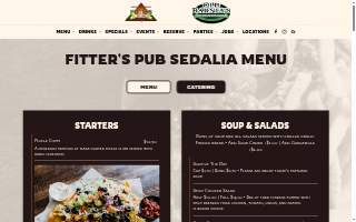 Fitters 5th Street Pub website