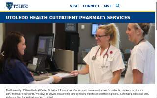 University of Toledo Main Campus Pharmacy website
