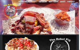 The Rebel Pig website