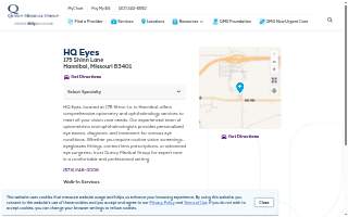 HQ Eyes website