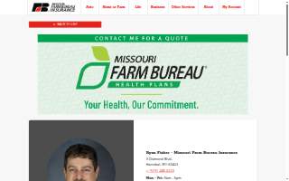 Ryan Fisher - Missouri Farm Bureau Insurance website
