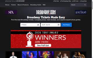 Broadway Bar & Grill website