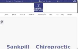 Sankpill Chiropractic website