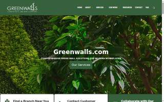 Greenwall and Sons Tree Care website