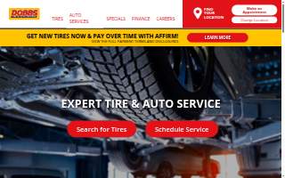 Dobbs Tire & Auto Centers of Mehlville website