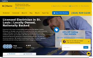 Mr. Electric of St. Louis website