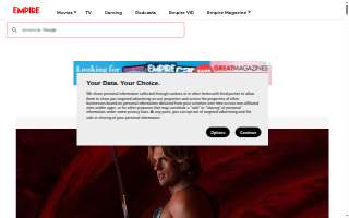 Empire Fitness Academy website