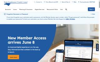 State Employees’ Credit Union of Jacksonville website