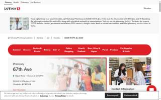 Safeway Pharmacy of Glendale website