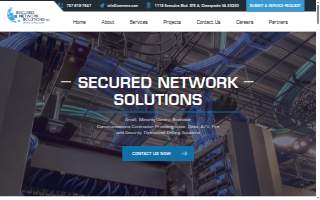 Cook Electrical Contractors website