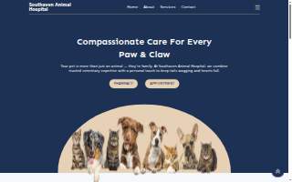 Southaven Animal Hospital website