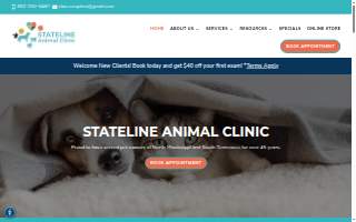 Stateline Animal Clinic: Share Elizabeth DVM website
