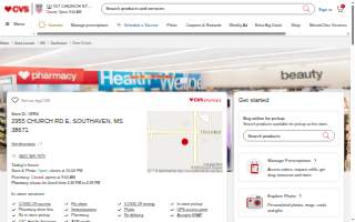 Cvs website