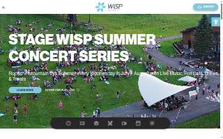 Wisp Salon & Spa website