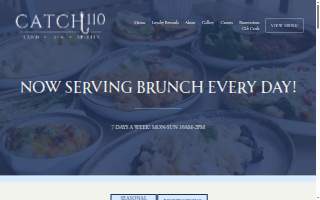 Catch 110 website
