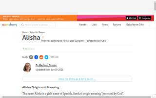 Alisha's Creative Catering website