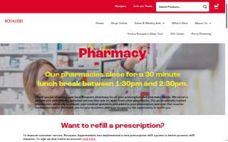 Rosauers Pharmacy - 5 Mile website