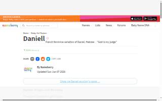 Daniell Motors Inc website