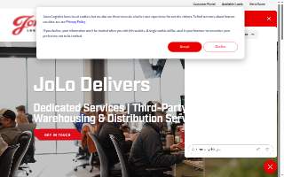 Jones Logistics - Hattiesburg website