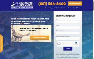 Jim Smith Services website