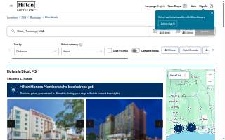 DoubleTree by Hilton Hotel Biloxi website