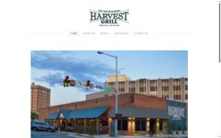 Harvest Grill website