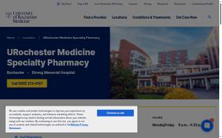 University of Rochester Medicine – UR Specialty Pharmacy website