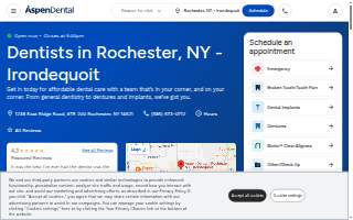 Aspen Dental - Rochester, NY - Irondequoit website