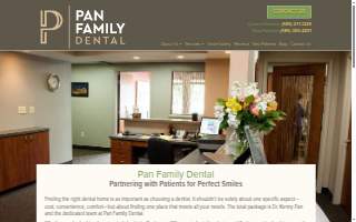 Pan Family Dental - Dr. Kenny Pan website
