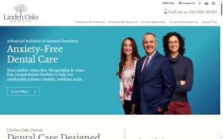 Linden Oaks Dental website