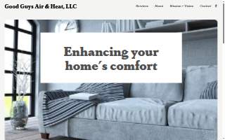 Good Guys Air & Heat, LLC website