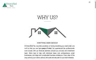 Diversified Accounting & Tax, LLC website