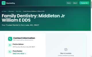 Family Dentistry website