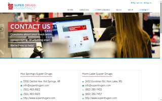 Super Drugs website