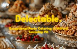 Catering Creations website
