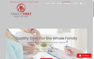 Family First Healthcare website