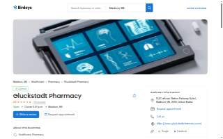 Gluckstadt Pharmacy website