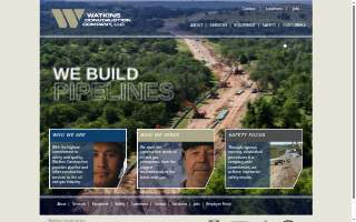 Watkins Construction & Roofing website