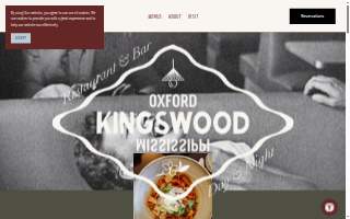 Kingswood Restaurant and Bar website