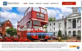 Hotel Oxford website