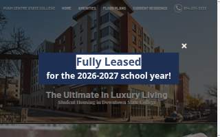 Pugh Pools and Spas website