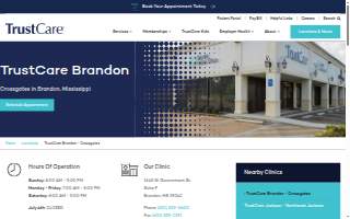 TrustCare Crossgates website