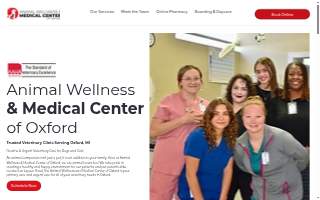 Animal Wellness & Medical Center of Oxford website