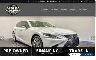 Ridgeland Auto World website